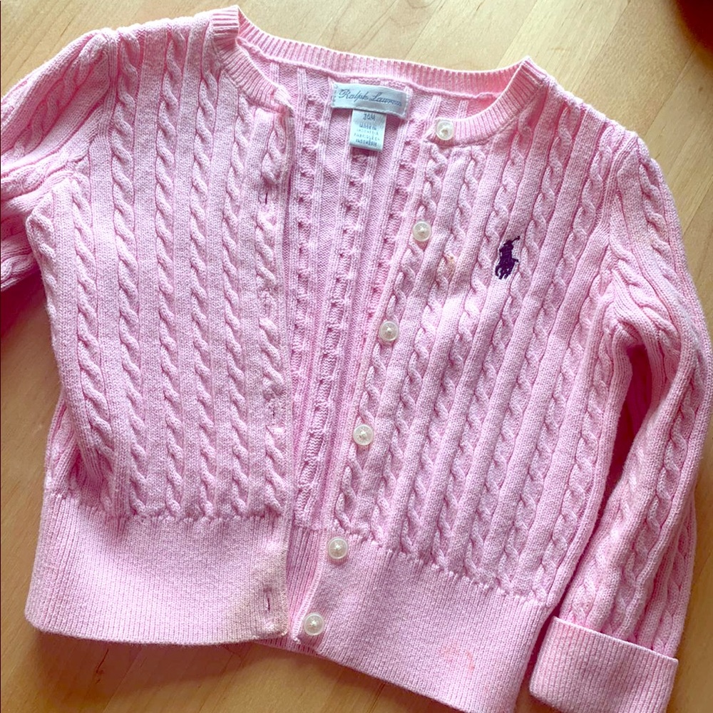Ralph Lauren Toddler POLO Sweater 24 Mos